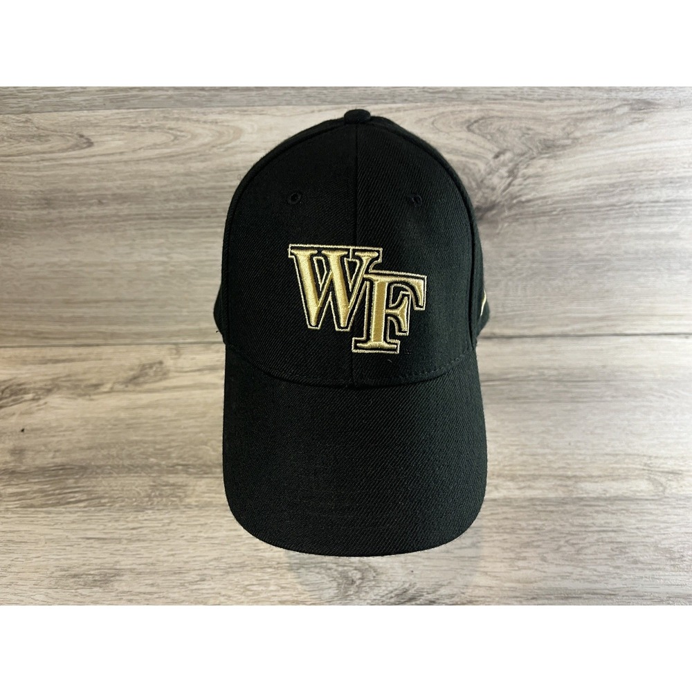 Vintage Wake Forest University Hat Strapback WF‎ Demon Deacons Nike Adjustable
